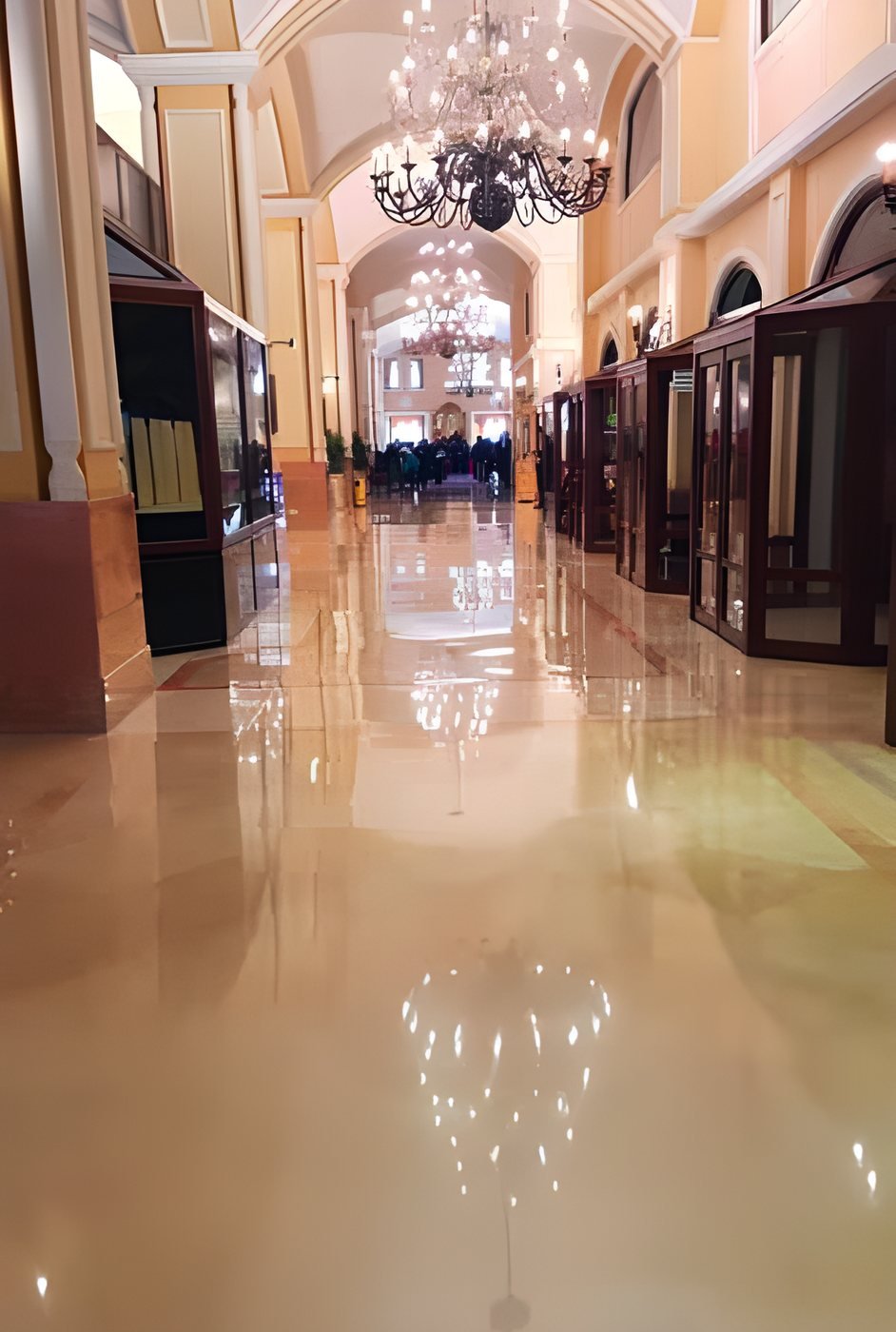 Asteria Kremlin Palace zemin silim uygulaması