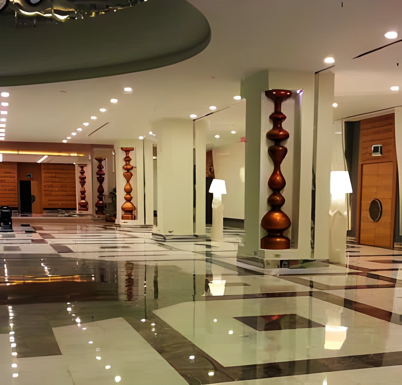 Maxx Royal Belek zemin silim uygulaması