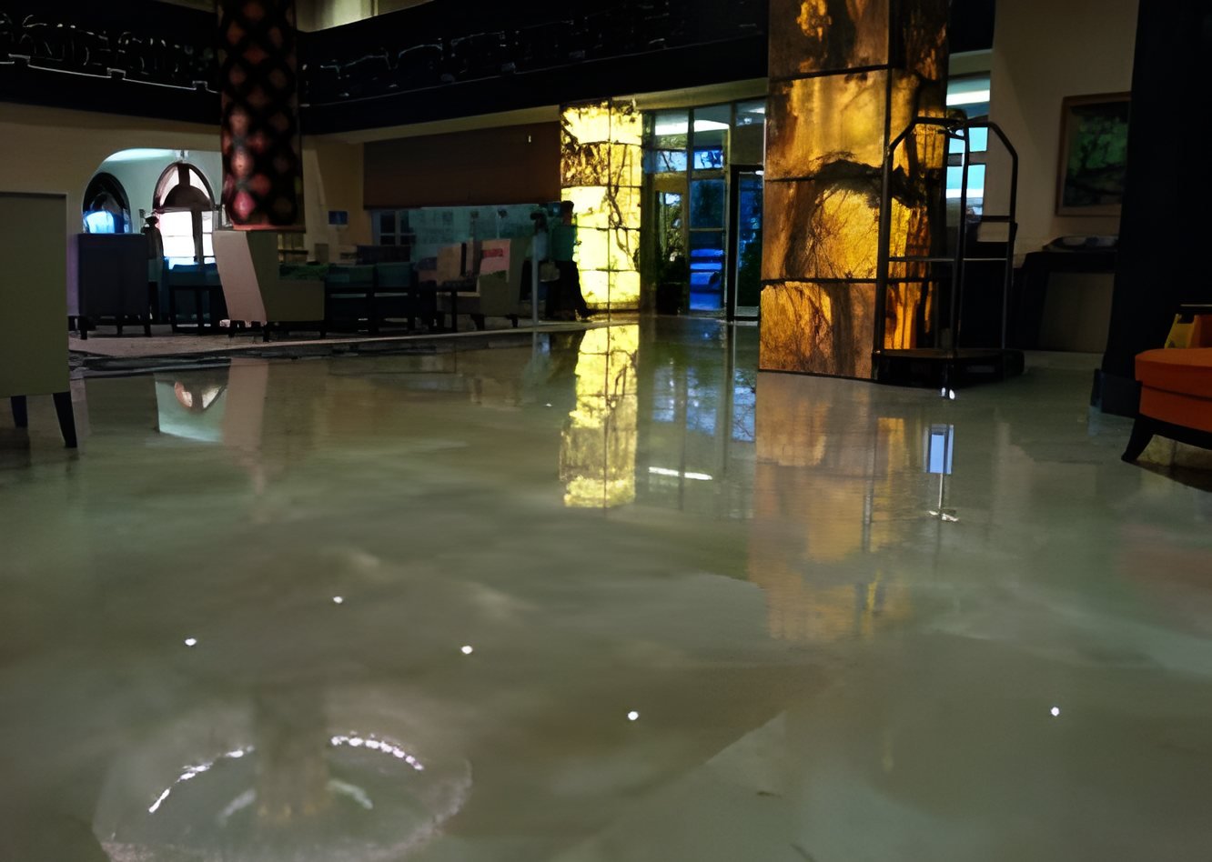 Melas Hotel zemin silim uygulaması