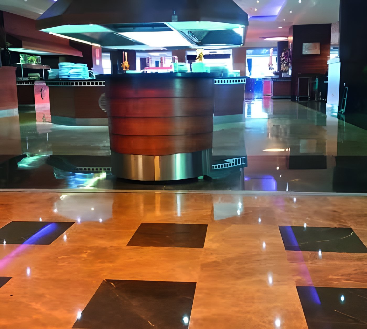 Voyage Otel Göynük zemin silim uygulaması