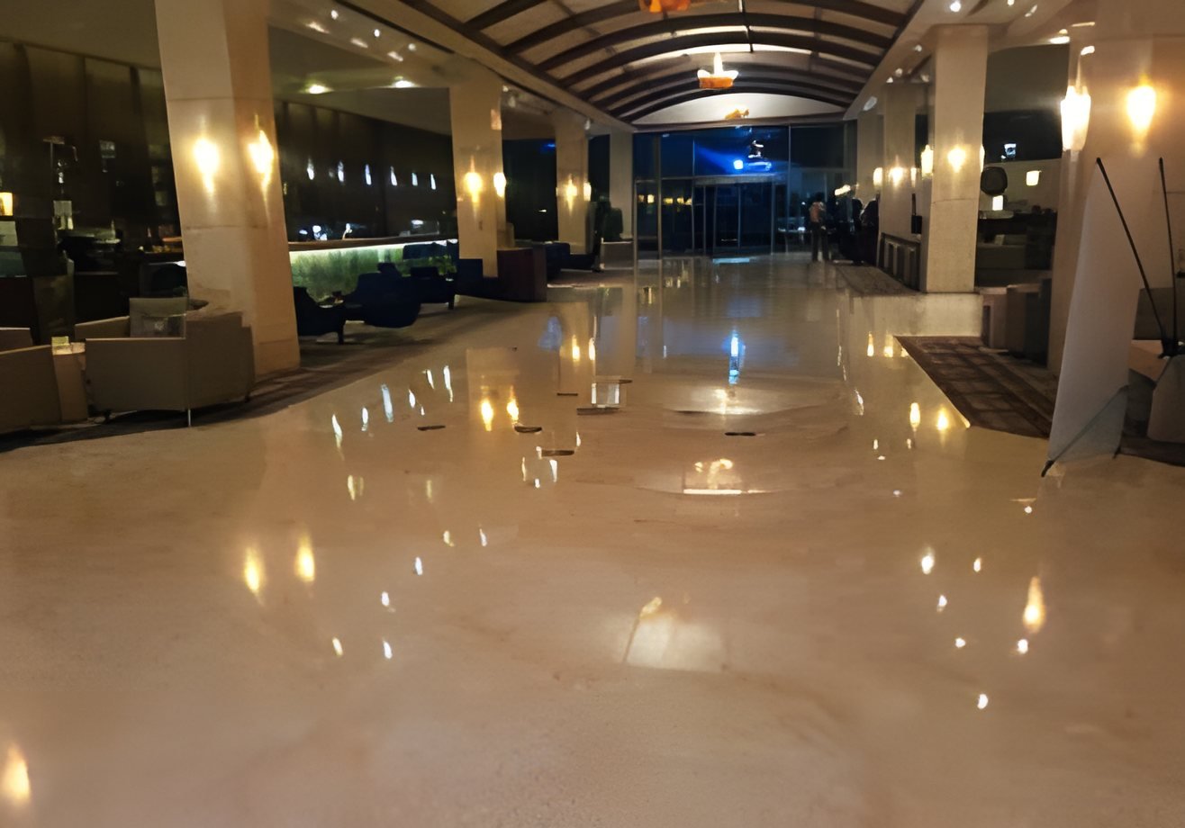 Sentido Zeynep Golf Hotel zemin silim uygulaması